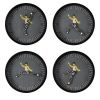 Kung Fu Wall Clock Chinese BruceLee Creative Round Clock Home Decorations Diameter 25CM Personality Fashion Clock