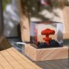 Nuclear Explosion Mushroom Cloud Lamp Resin Nuclear Bomb Model Atmosphere Lamp USB Charging for Home Living Room Decor