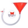 Head Red Rush Beer Bong Funnel With Valve For Bar Beer Drinking Games Music Parties Bonus Bottle Opener For Various Ocns