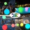 1 Pack, Glow Beach Ball(16"), Waterproof Inflatable Led Beach Ball 16 Colors 4 Light Mode, Pool Toy Glow Ball, Pool Party Decoration Beach Game, Summe