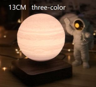 Magnetic Levitation Table Lamp Moon Light 3D Printing Planet Night Light (Option: Jupiter dark-UK)