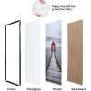 20x30 Frame 9 Pack, Black 20x30 Poster/Picture Frame for Horizontal or Vertical Wall Mounting, Sturdy and Scratch-proof