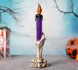 Halloween Led Lights Horror Skull Ghost Holding Candle Lamp Happy Holloween Party Decoration For Home Haunted House Ornaments By  Super Deals