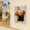 Box Photo Picture Frame LED Light Poster Large Sizes Modern Wall Mounted LED Backlit Movie Poster Art Picture Frame Light Box