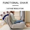 Single sofa reclining chair Japanese chair lazy sofa tatami balcony reclining chair leisure sofa adjustable chair